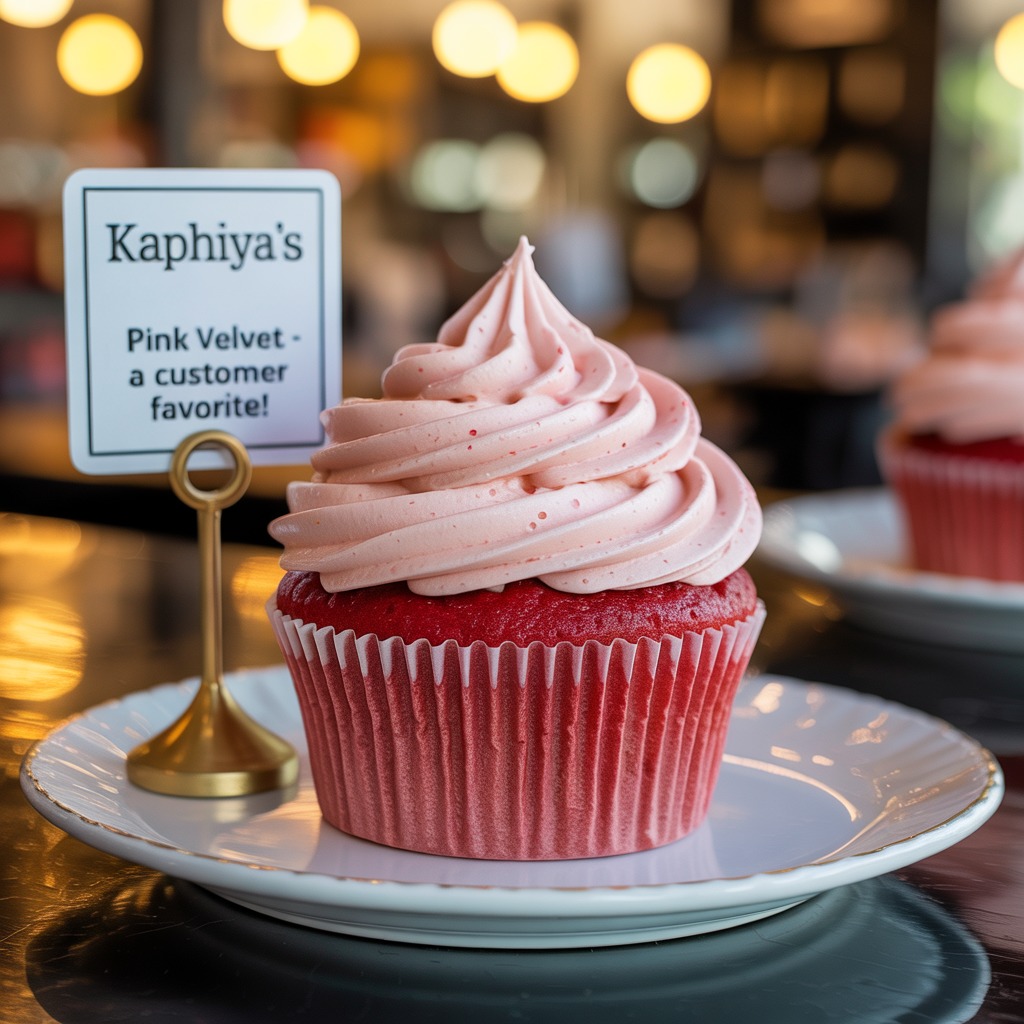 Pink Velvet Cupcake