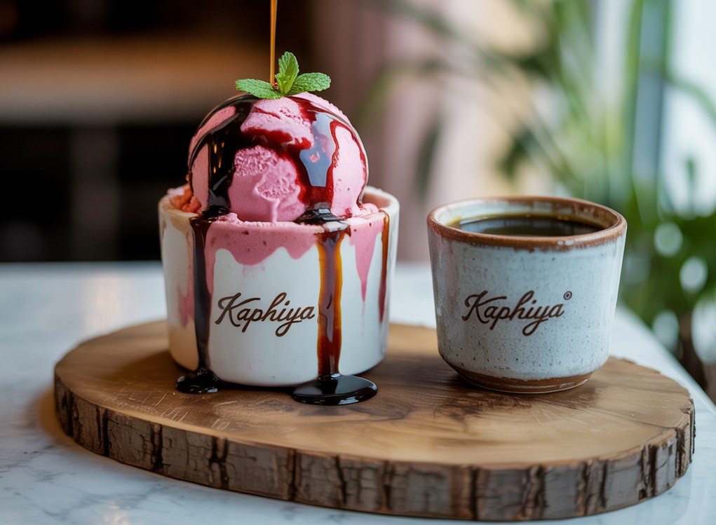 Pink Affogato